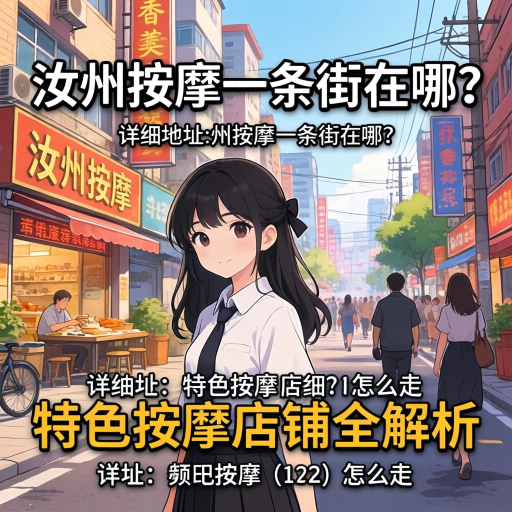 汝州推拿一条街在哪？具体地址、怎么走、特色推拿店铺全解析