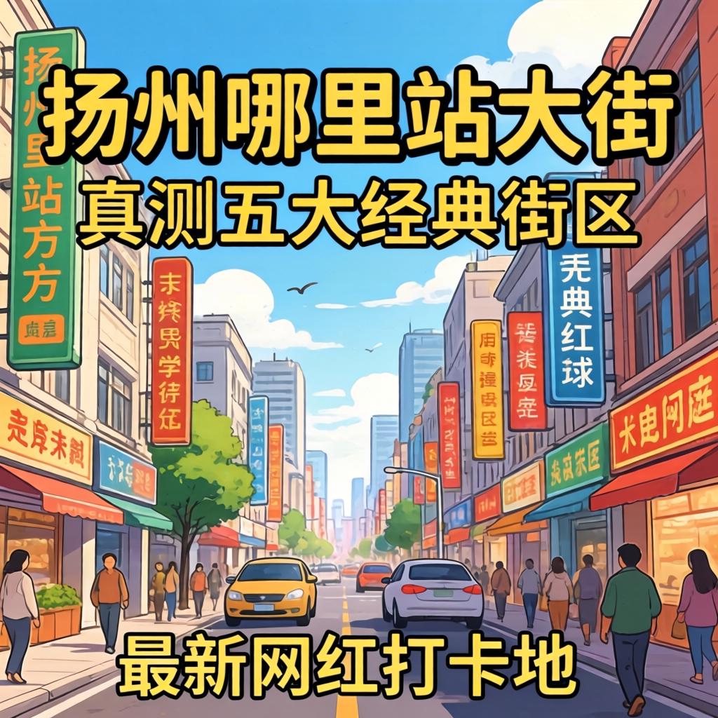 扬州哪里有站大街的地方_实测五大经典街区与最新网红打卡地