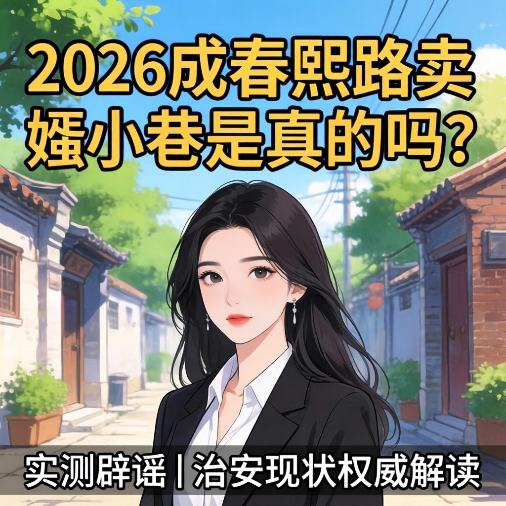 2026成春熙路卖婬小巷是真的吗？实测辟谣｜治安现状权威解读