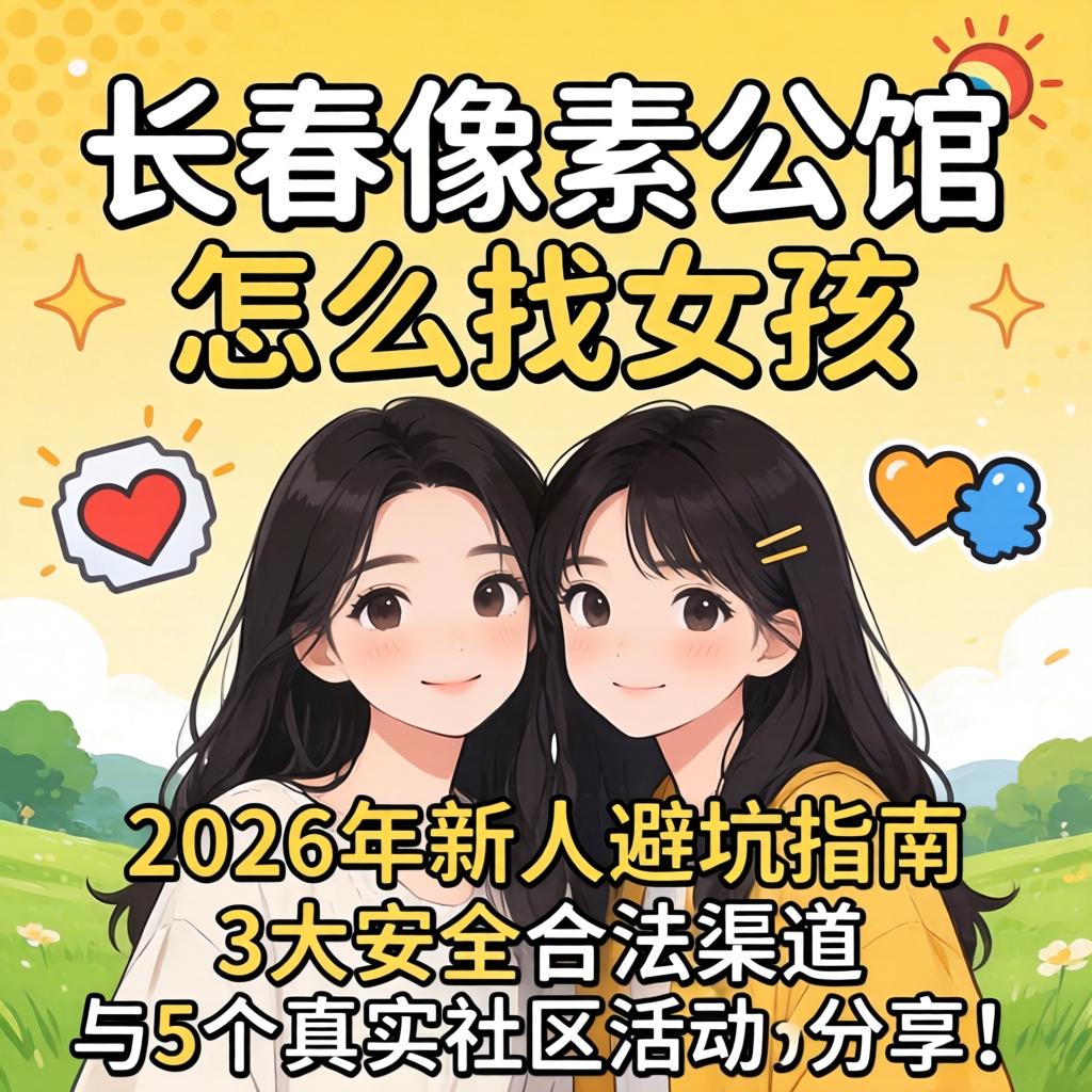 长春像素公馆怎么找女孩,2026年新人避坑指南，3大安全合法渠道与5个真实社区活动分享！?
