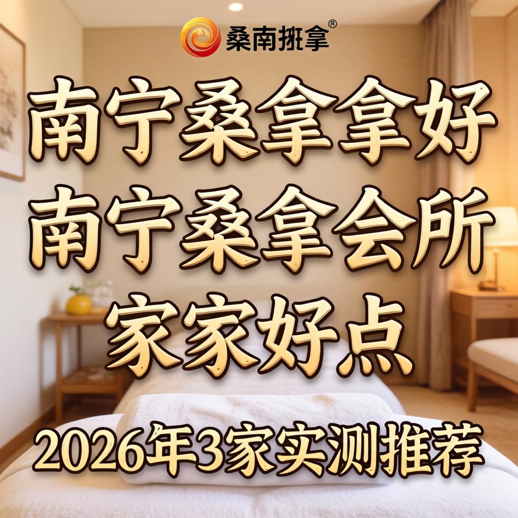 南宁桑拿拿好 南宁桑拿会所哪家好点 2026年3家实测推荐