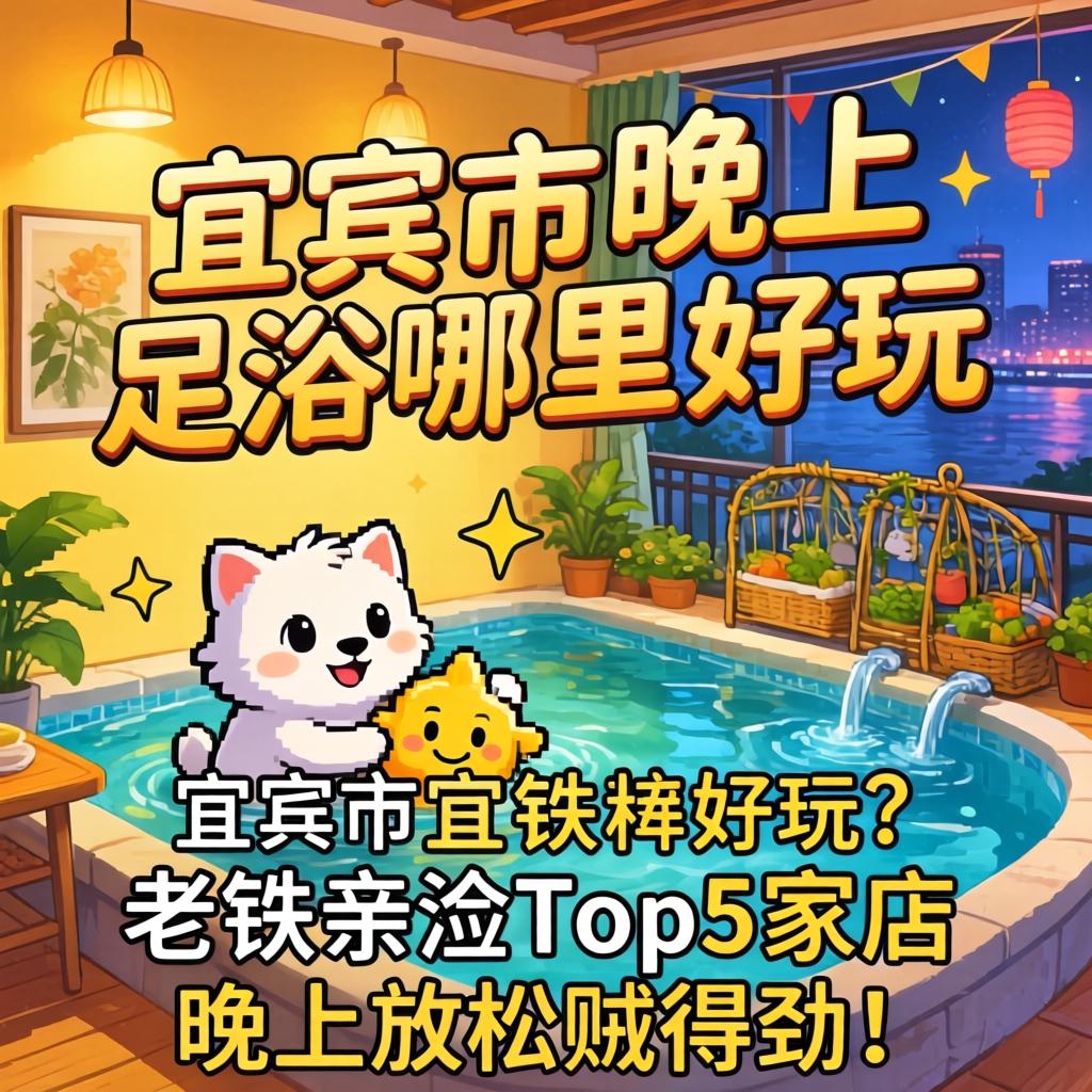 宜宾市晚上足浴哪里好玩？老铁亲测Top5家店，晚上放松贼得劲！