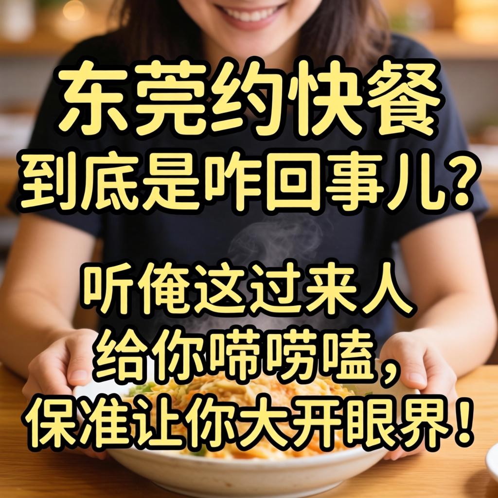 东莞约快餐究竟是咋回事儿？？？听俺这过来人给你唠唠嗑，，，保准让你大开眼界！