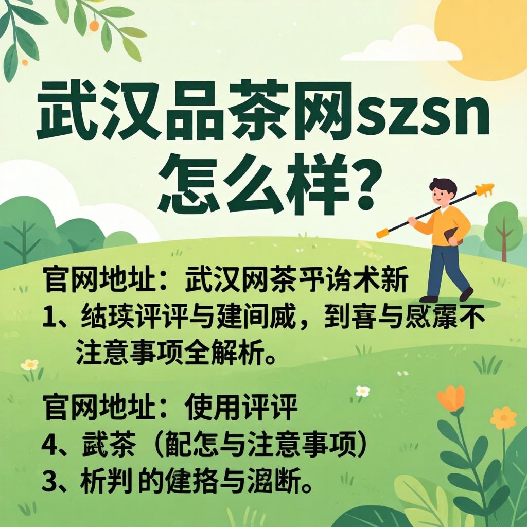 武汉品茶网szsn怎么样？官网地址、使用评测与注意事项全解析