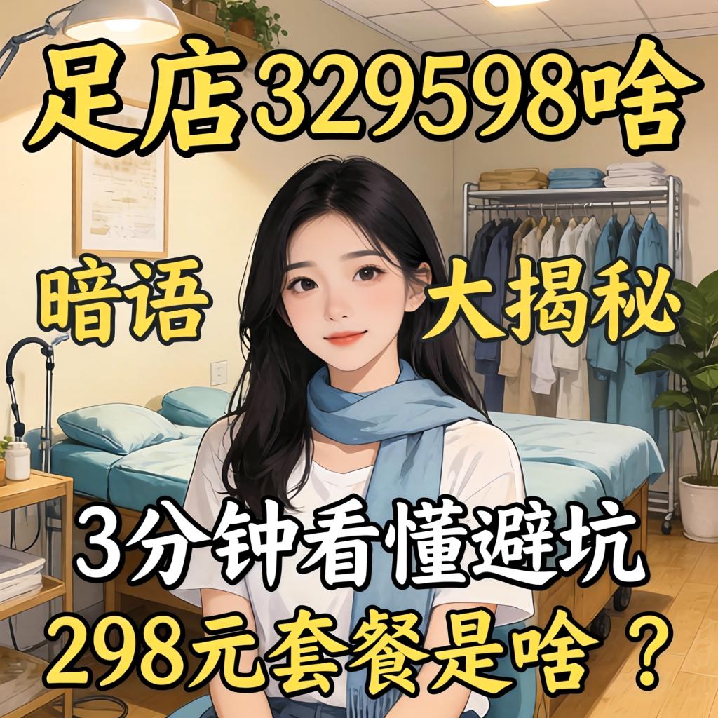足疗店929598是啥意思,隐语大揭秘，3分钟看懂避坑，298元套餐是啥？