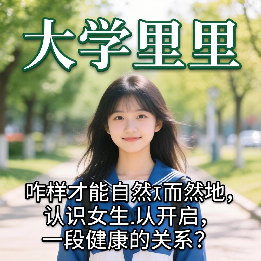 在大学里，咋样才能自然而然地认识女生并开启一段健康的关系？