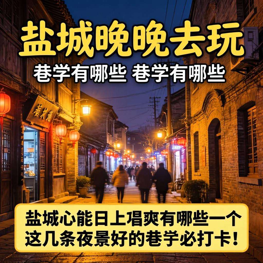 盐城适合晚上去玩的巷子有哪些？这几条夜景好的巷子必打卡！