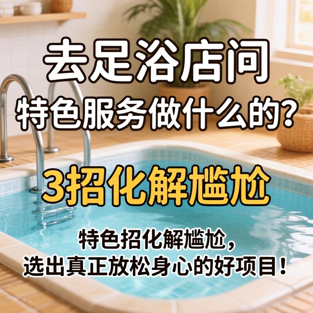 去足浴店问特色服务做什么的?3招化解尴尬,选出真正放松身心的好项目!
