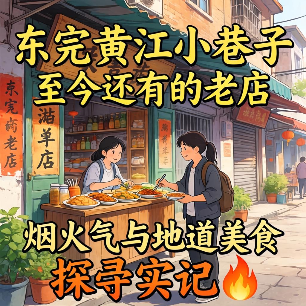 东莞黄江小巷子至今还有的老店_烟火气与地道美食的探寻实记?