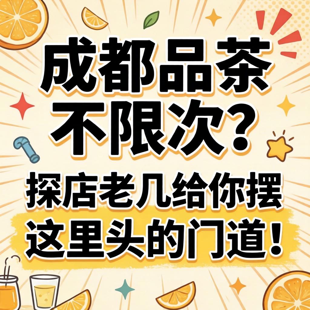 成都品茶不限次？探店老几给你摆摆这里头的门道！