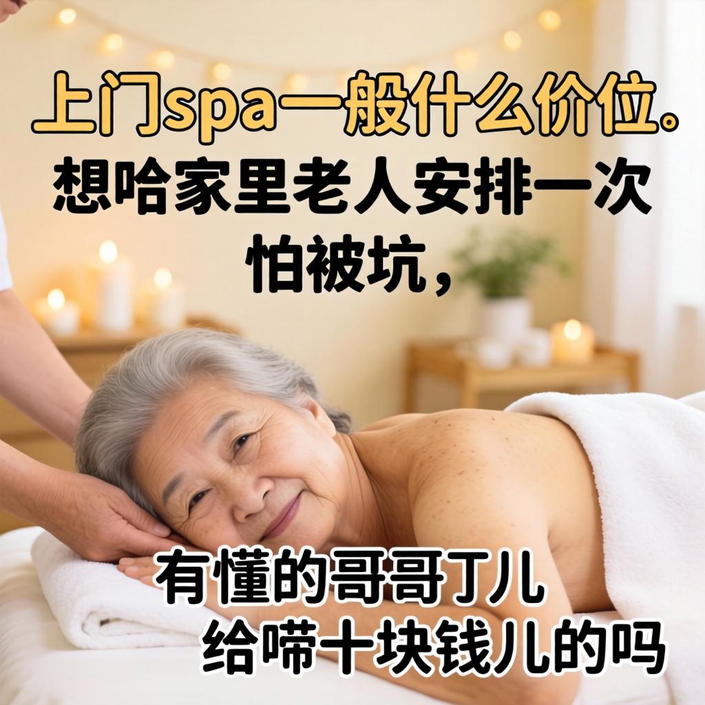 上门spa一般什么价位？想给家里老人安排一次，怕被坑，有懂的哥们儿给唠十块钱儿的吗？