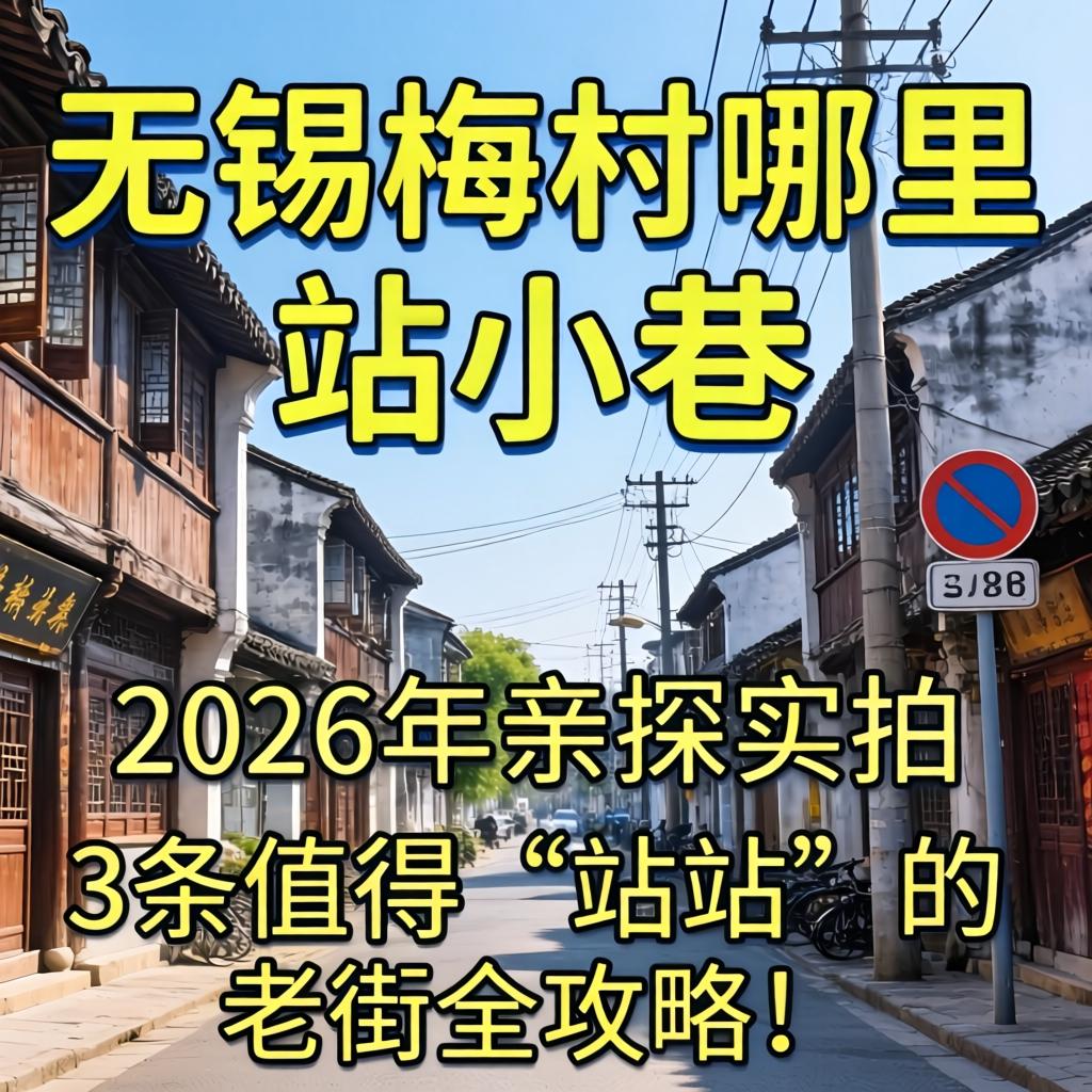 无锡梅村哪里有站小巷的？2026年亲探实拍，3条值得“站站”的老街全攻略！