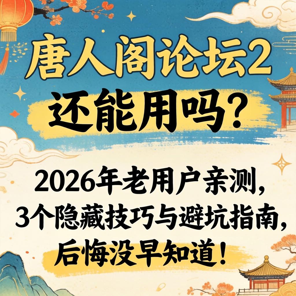 唐人阁论坛2还能用吗？？？2026年迈用户亲测，，，3个隐藏技巧与避坑指南，，，后悔没早知道！