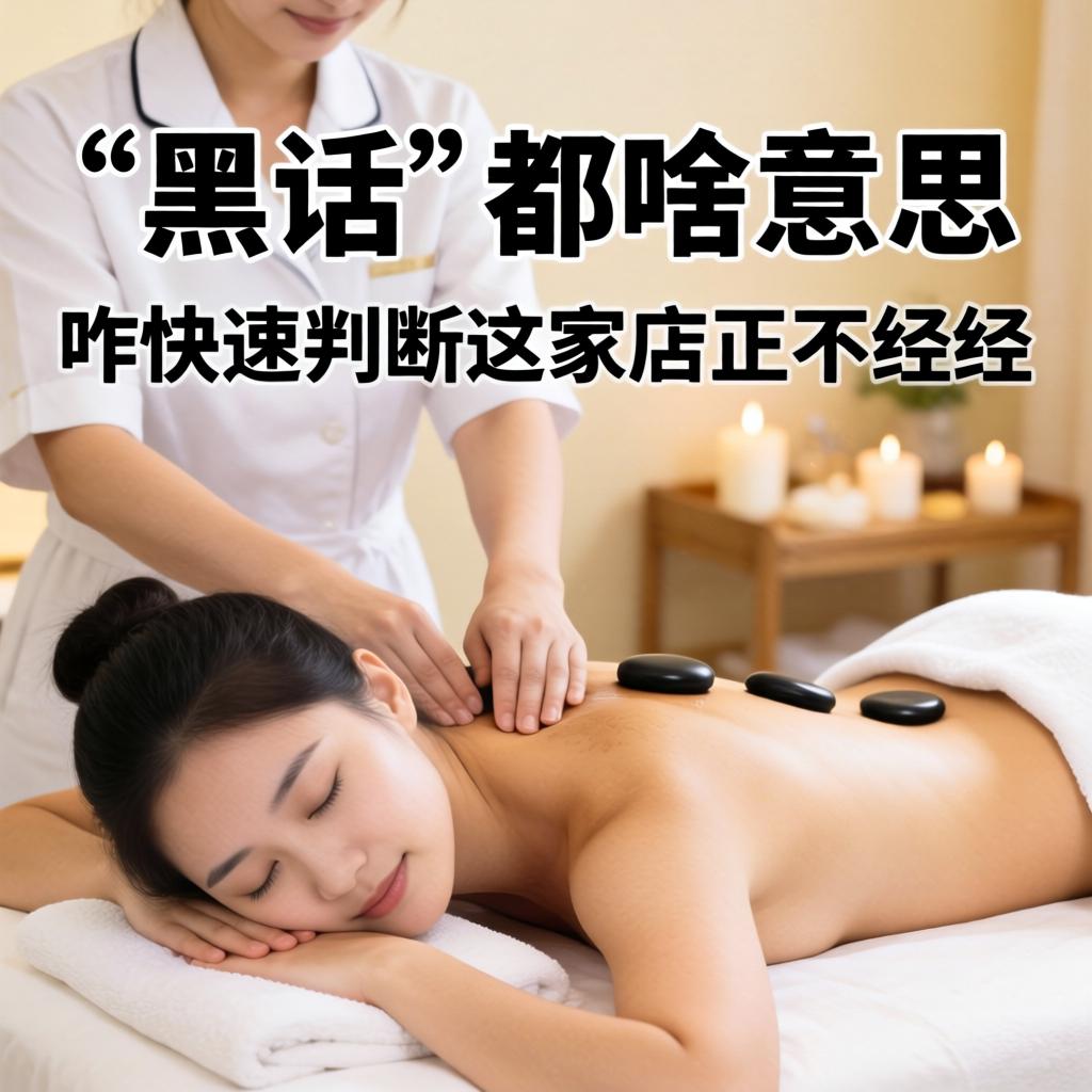 推拿店的“黑话”都啥意思，咋急剧判断这家店正不正经？