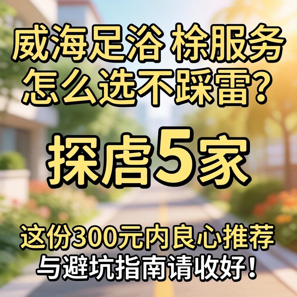 威海足浴特除服务怎么选不踩雷？探店5家，这份300元内良心推荐与避坑指南请收好！