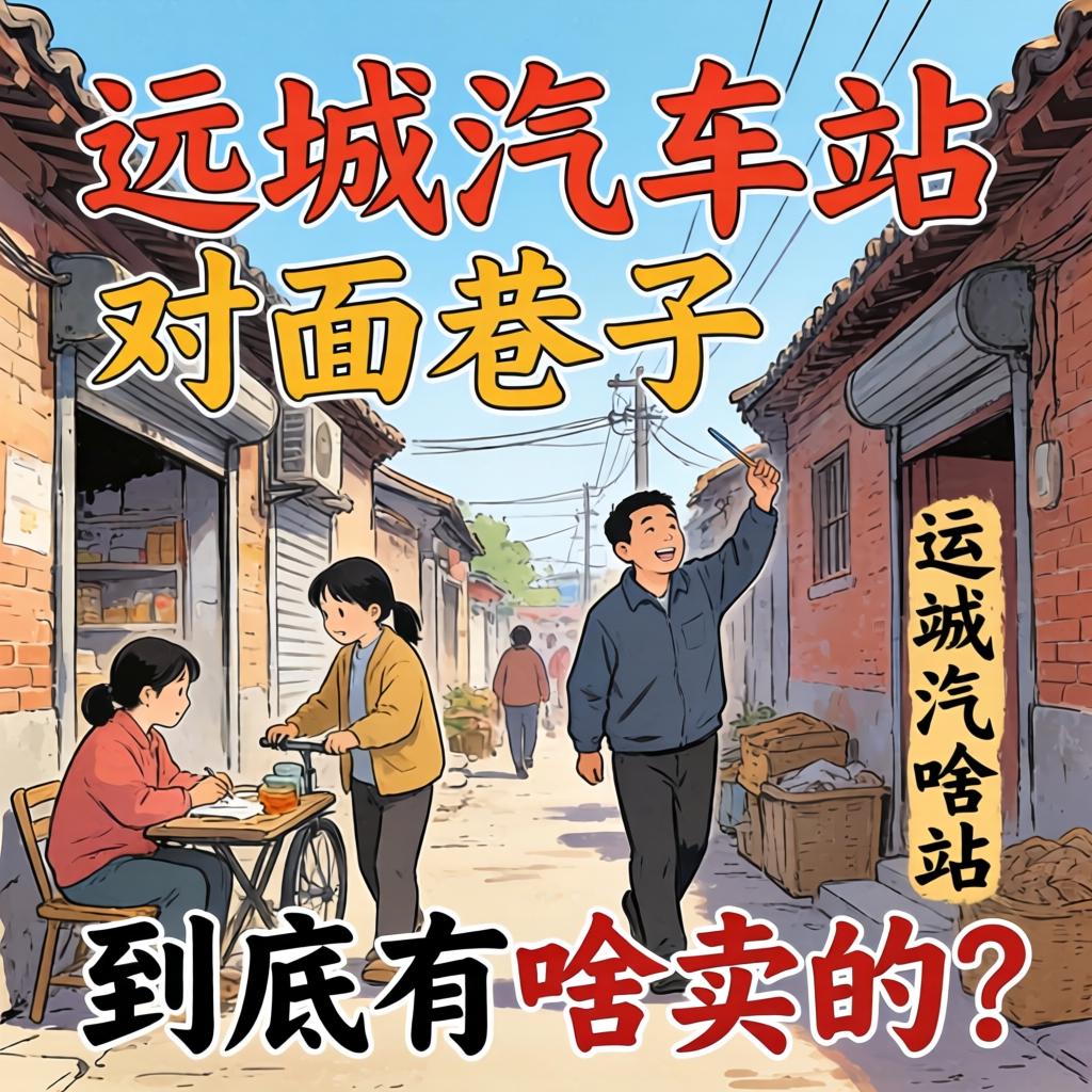 运城汽车站对面巷子到底有啥卖的?