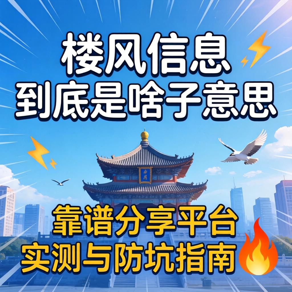 楼风信息到底是啥子意思 | 靠谱分享平台实测与防坑指南?