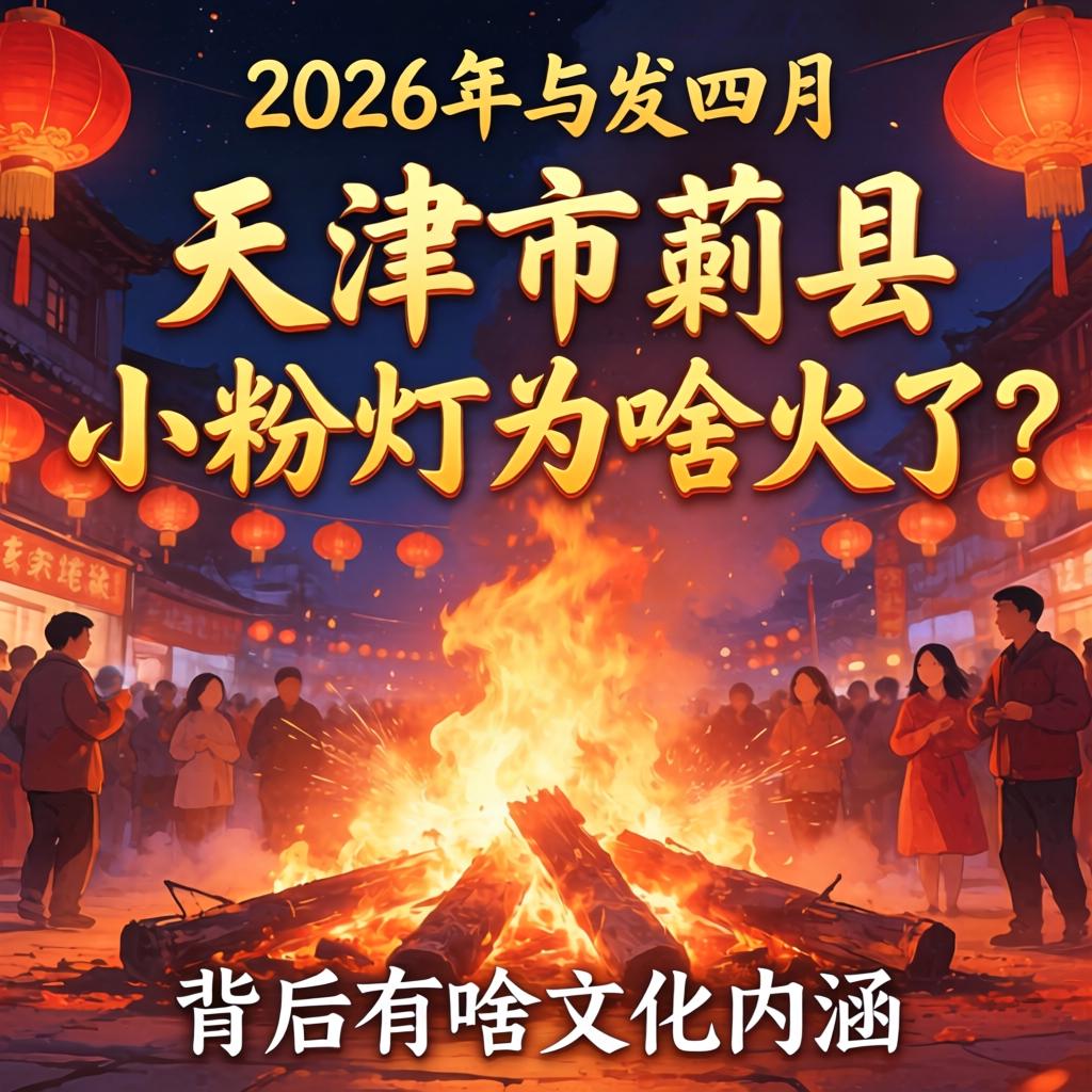 在2026年马年，，，天津市蓟县小粉灯为啥火了？？？背后有啥文化内在？？？