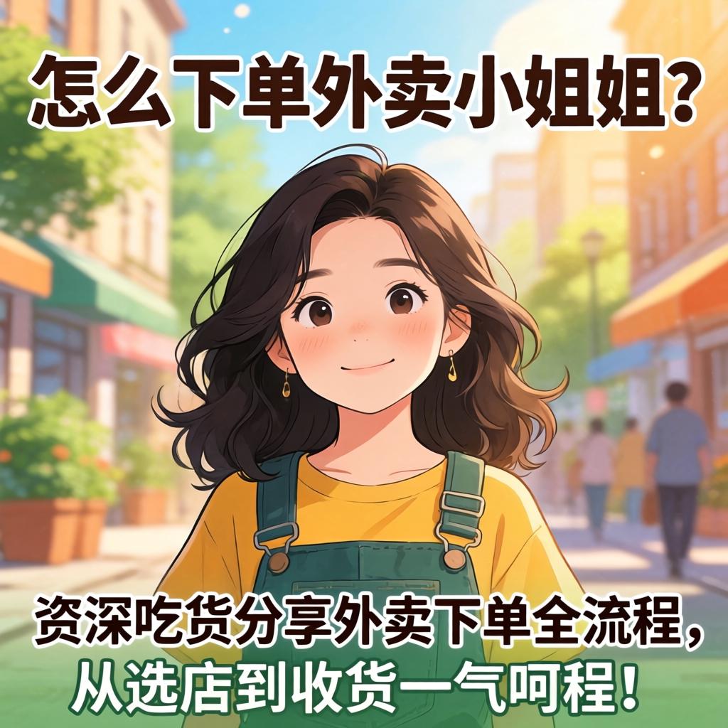 怎么下单外卖小姐姐？资深吃货分享外卖下单全流程，从选店到收货一气呵成！