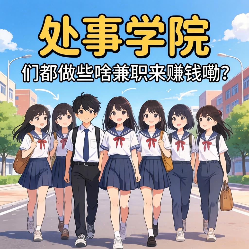 外事学院的女生们都做些啥兼职来赚钱嘞？