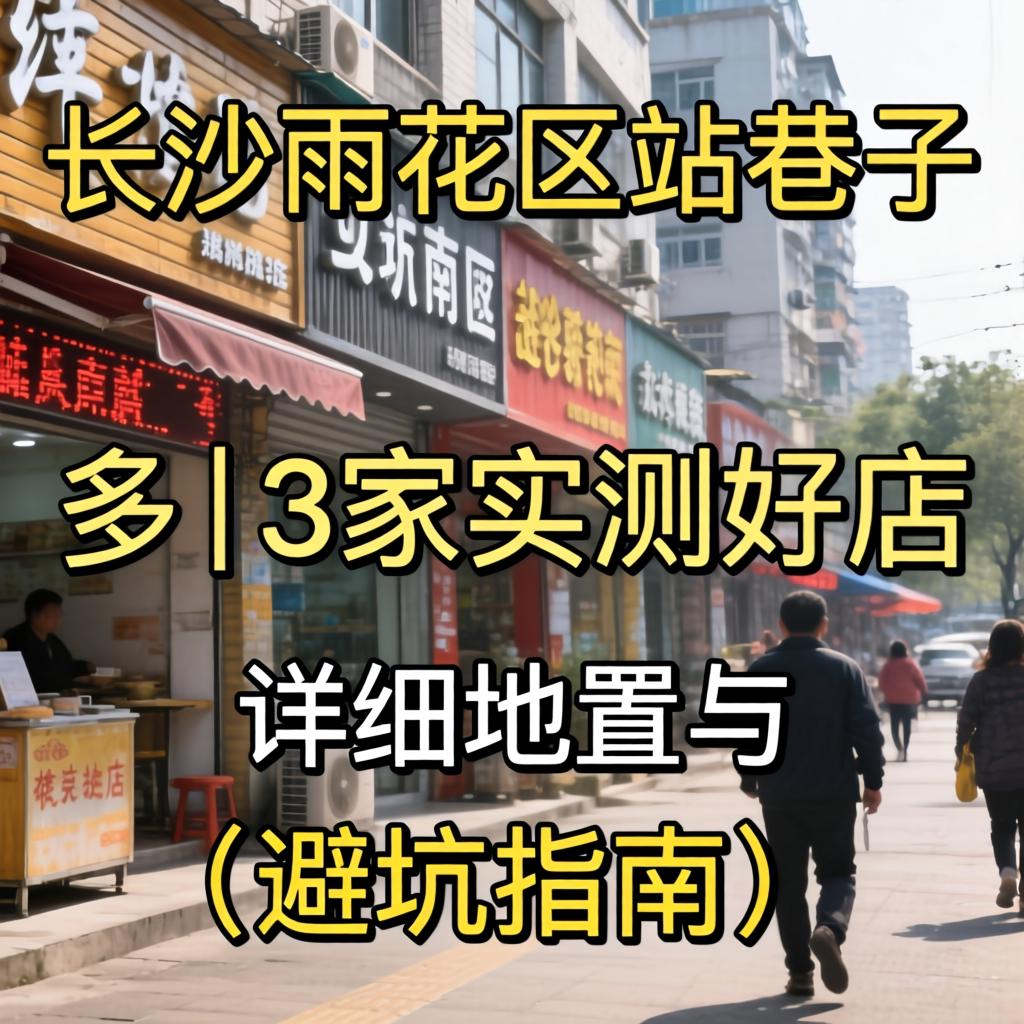 长沙雨花区站小路的多｜3家实测好店具体地位与避坑指南