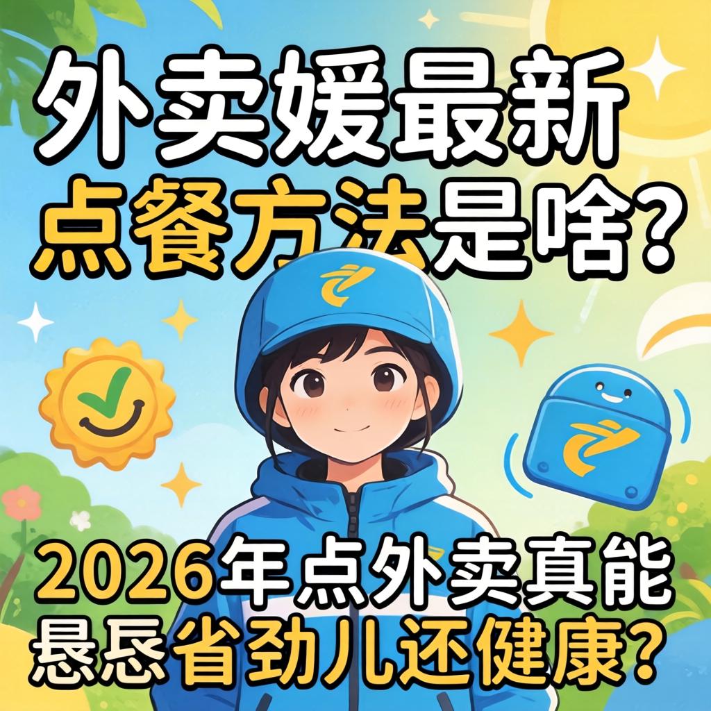 外卖媛最新点餐方法是啥？2026年点外卖真能恁省劲儿还健康？