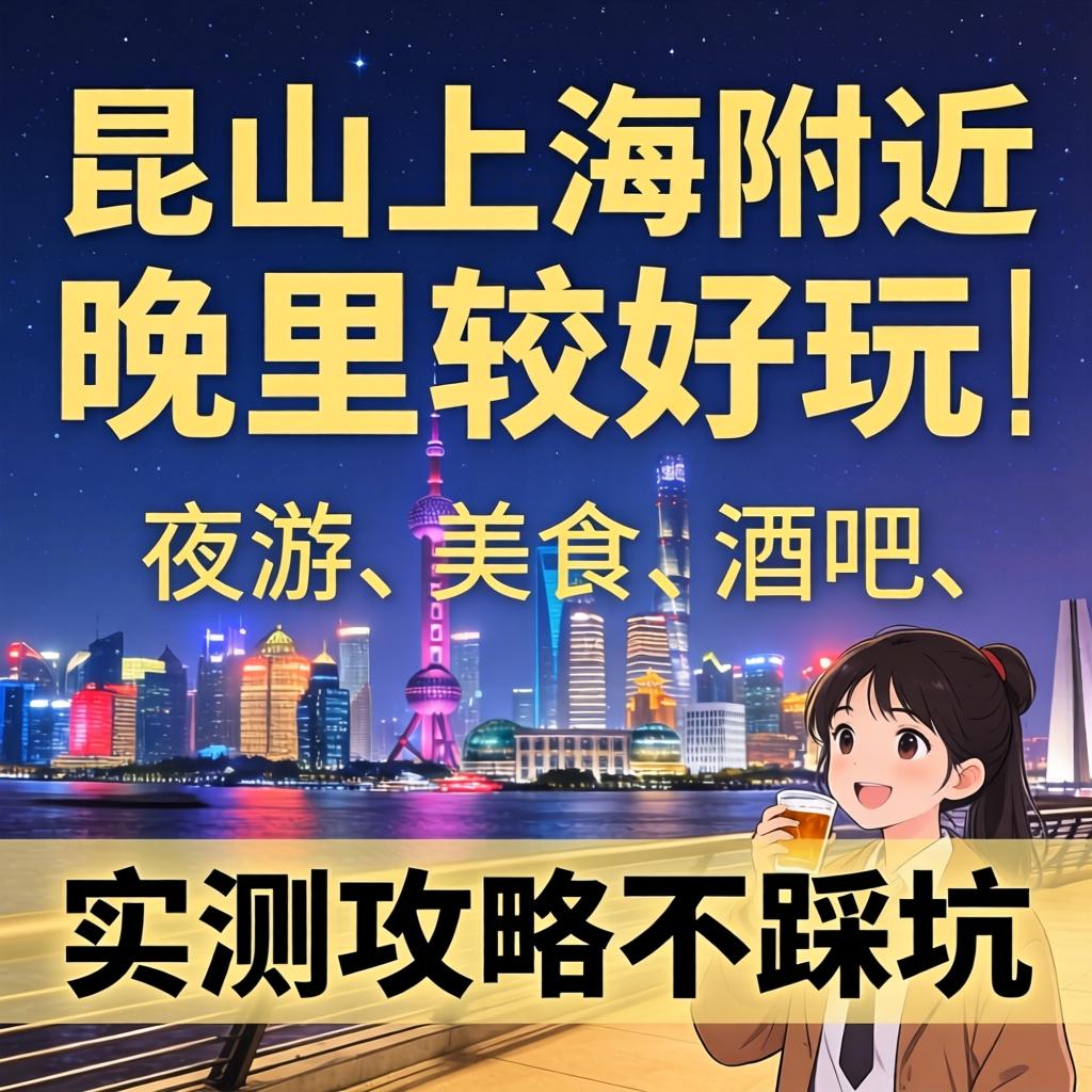 昆山上海附近晚上哪里比较好玩｜夜游、美食、酒吧实测攻略不踩坑