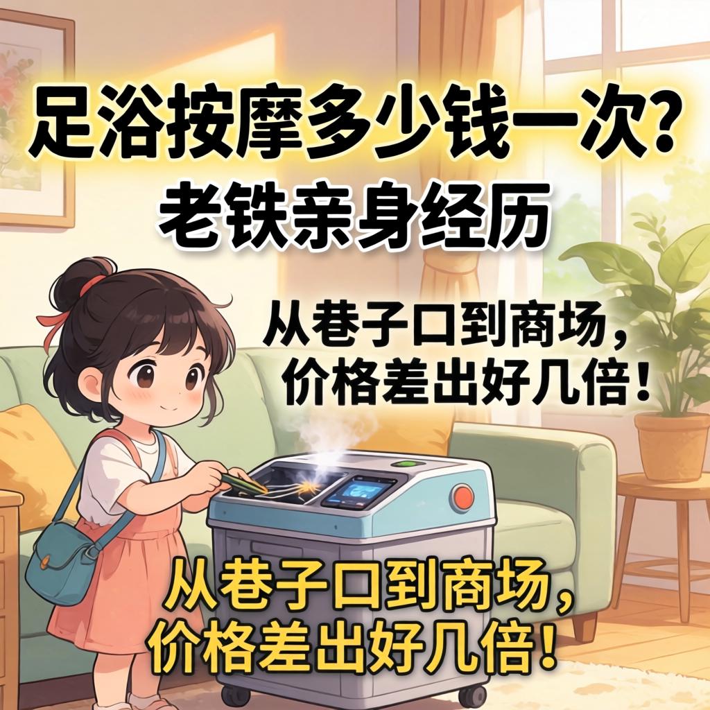 足浴推拿几多钱一次？老铁亲自经历：从小路口到商场，价值差出好几倍！