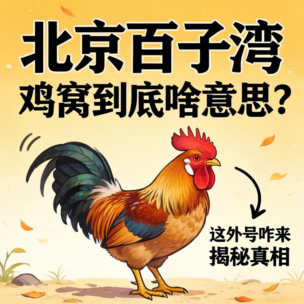 北京百子湾是鸡窝到底啥意思？这表号咋来的，揭秘真相