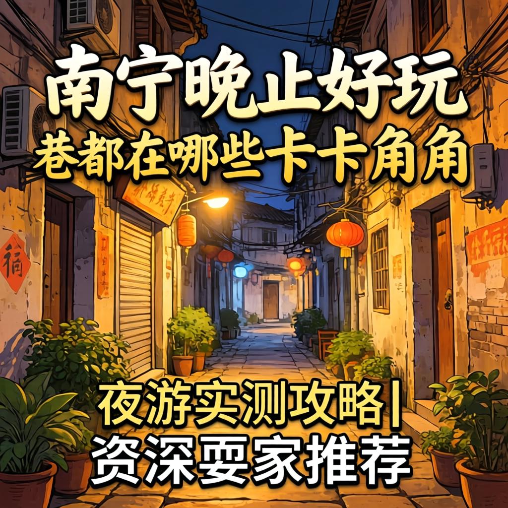 南宁晚上好玩的巷子都在哪些卡卡角角？？？夜游实测攻略｜资深耍家推荐