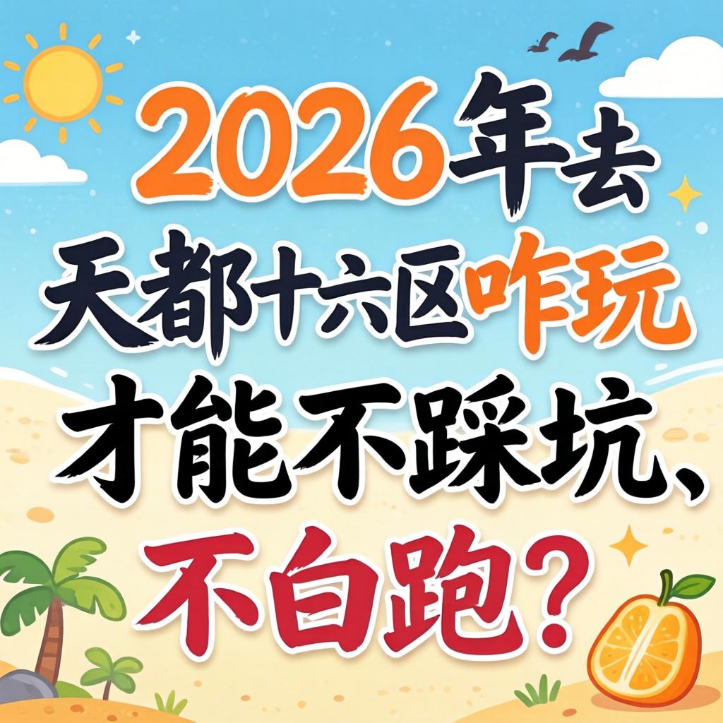 2026年去天都十六区咋玩才能不踩坑、不白跑?