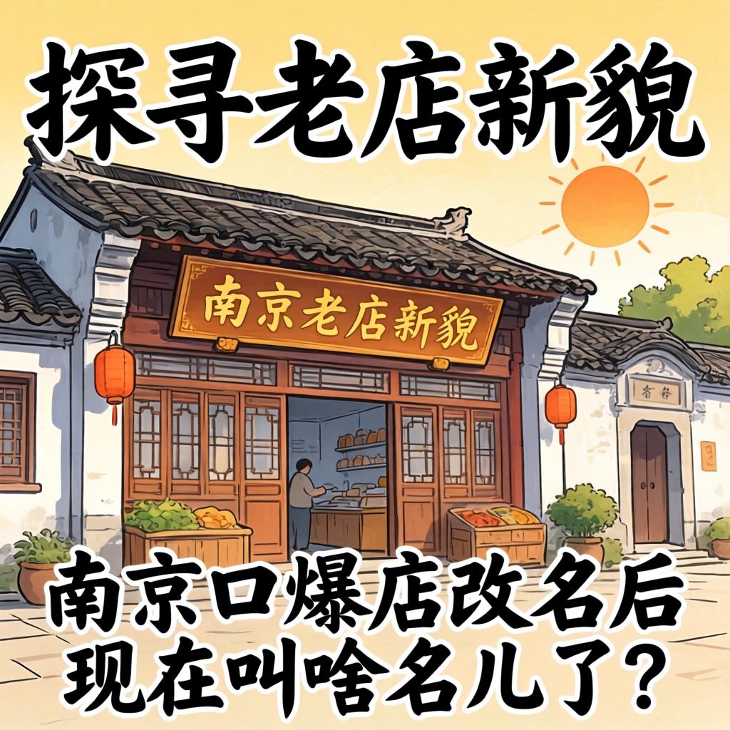 探寻老店新貌：南京口爆店改名后现在叫啥名儿了？