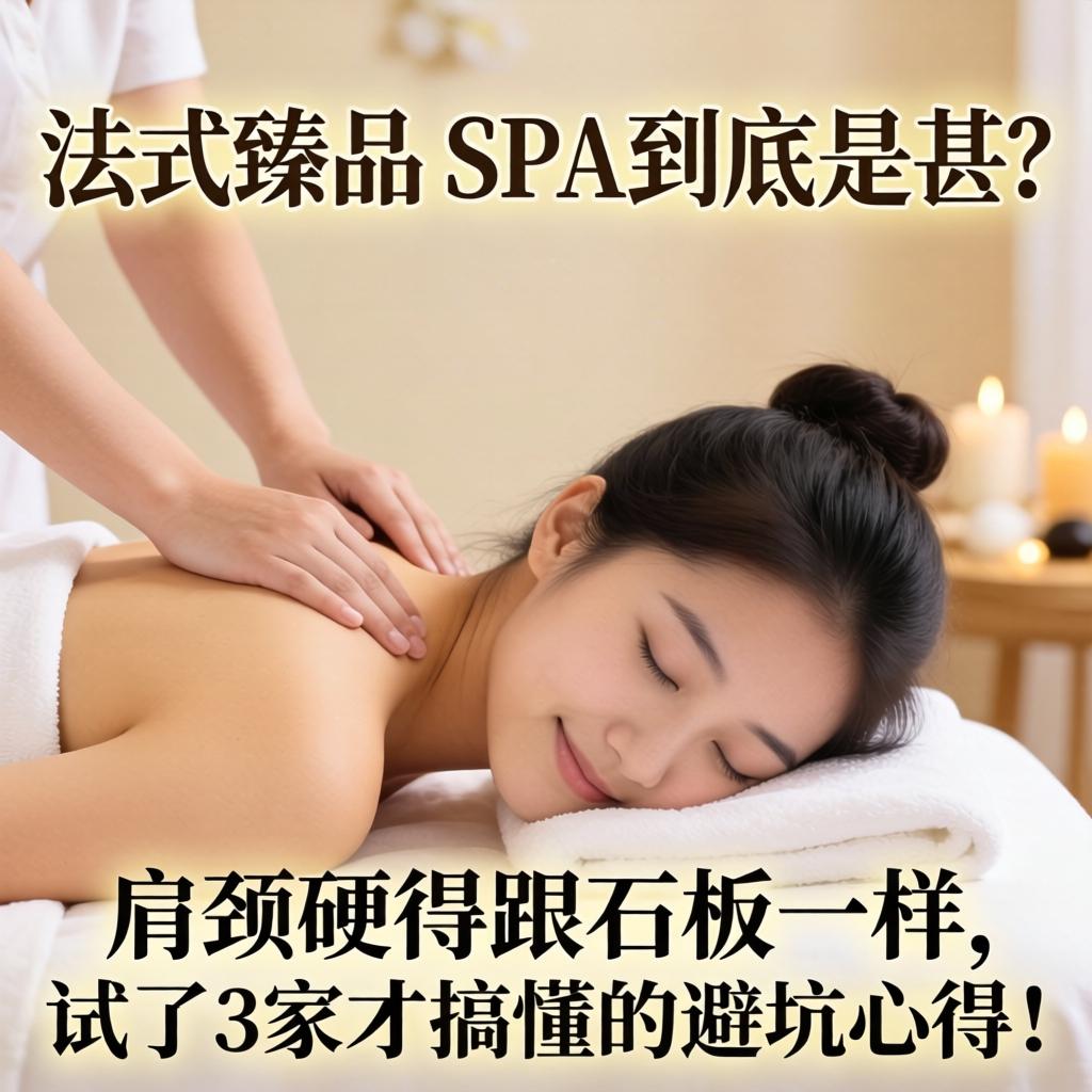 法式臻品SPA到底是甚？肩颈硬得跟石板一样，试了3家才搞懂的避坑心得！