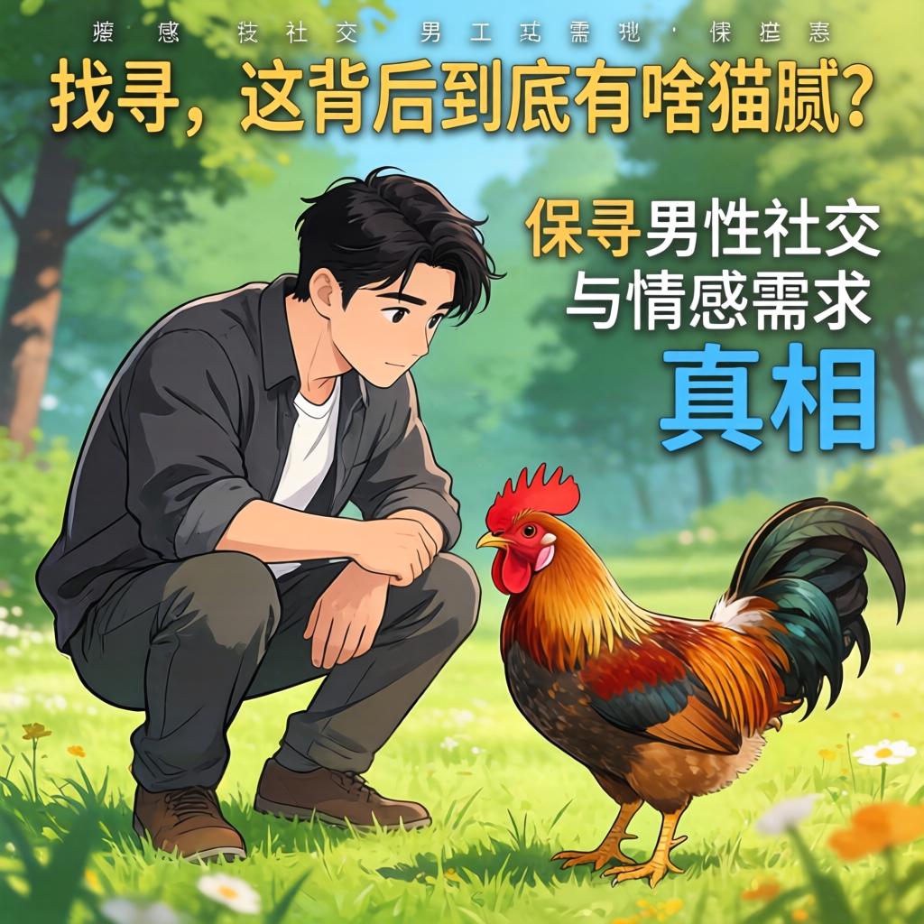 男人找鸡，这背后到底有啥猫腻？探寻男性社交与情感需求的真相