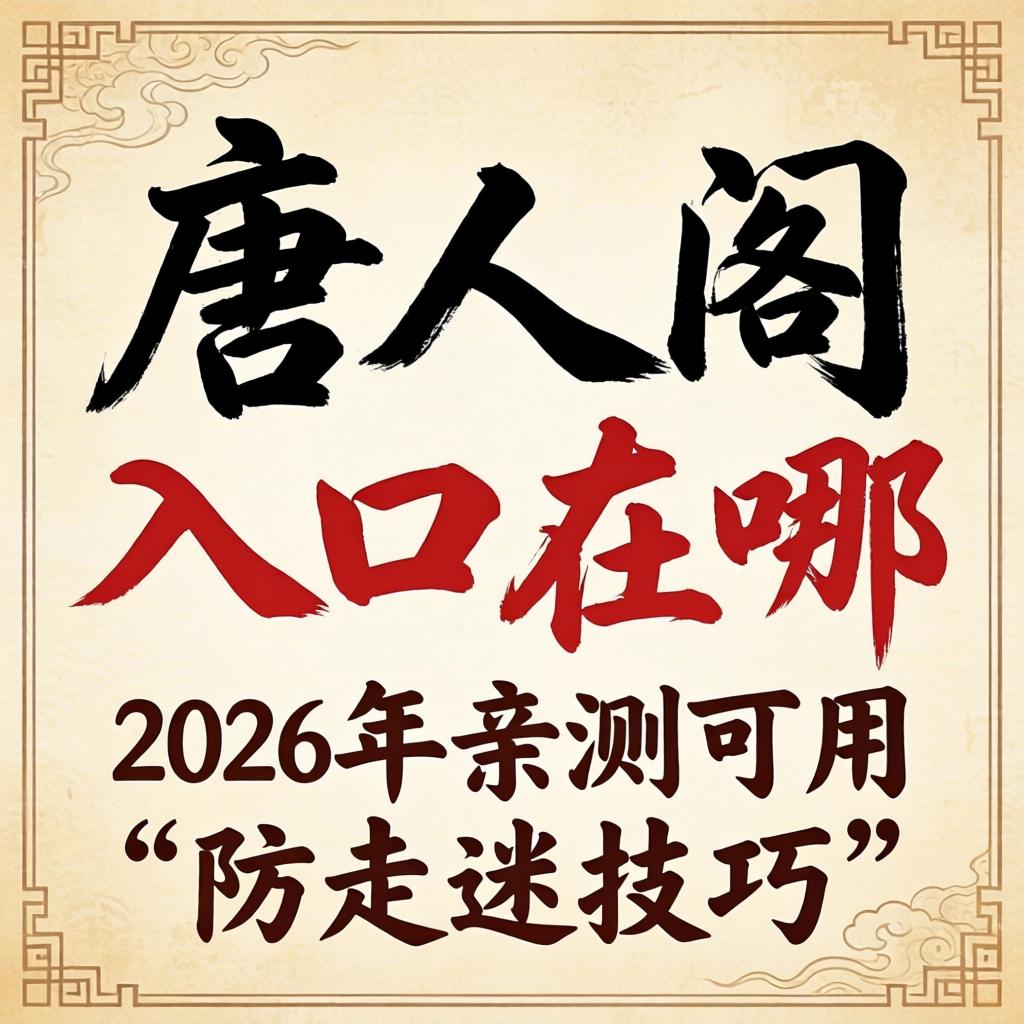 唐人阁网址入口在哪？2026年亲测可用链接与防走丢技巧