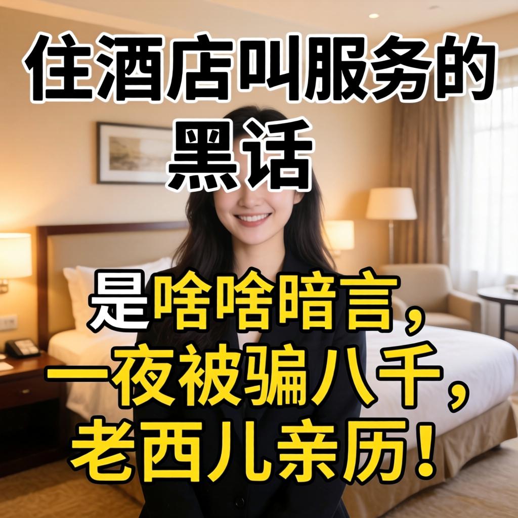 住酒店叫服务的黑话,是啥暗语,一夜被骗八千,老西儿亲历！