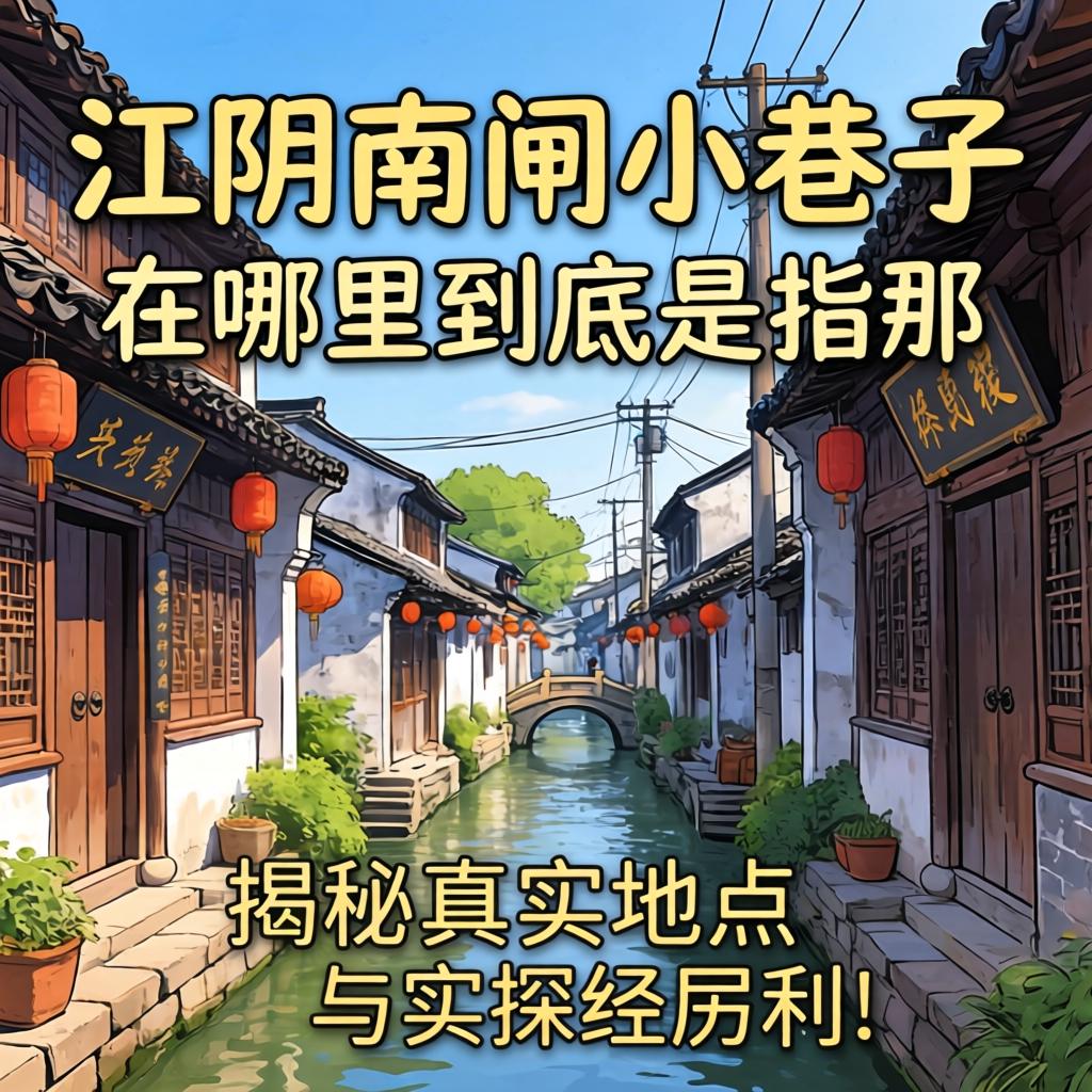 江阴南闸小巷子在那里究竟是指哪？？揭秘真实位置与实探履历