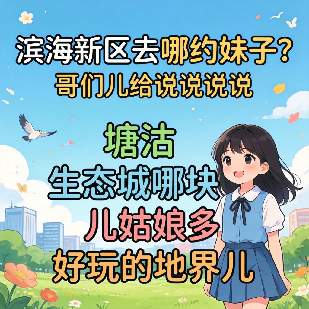 滨海新区去哪约妹子？哥们儿给说说塘沽、生态城哪块儿姑娘多、好玩的地界儿！