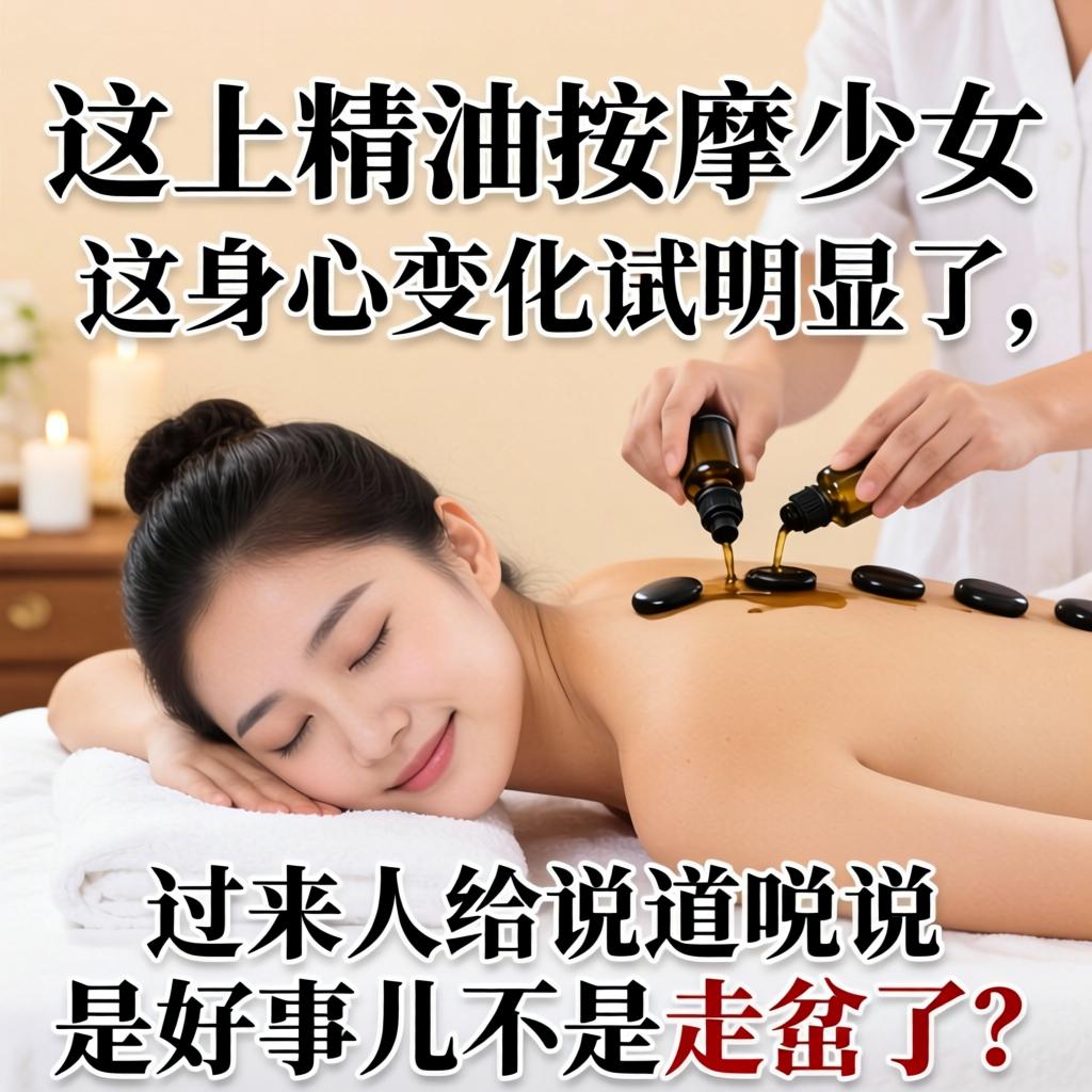 迷上精油推拿的少妇，，，，这身心转变忒显着了，，，，过来人给说道说道是好事儿照旧走岔了？？？？？？
