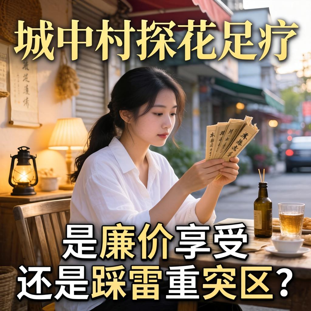 城中村探花足疗，是廉价享受还是踩雷沉灾区？