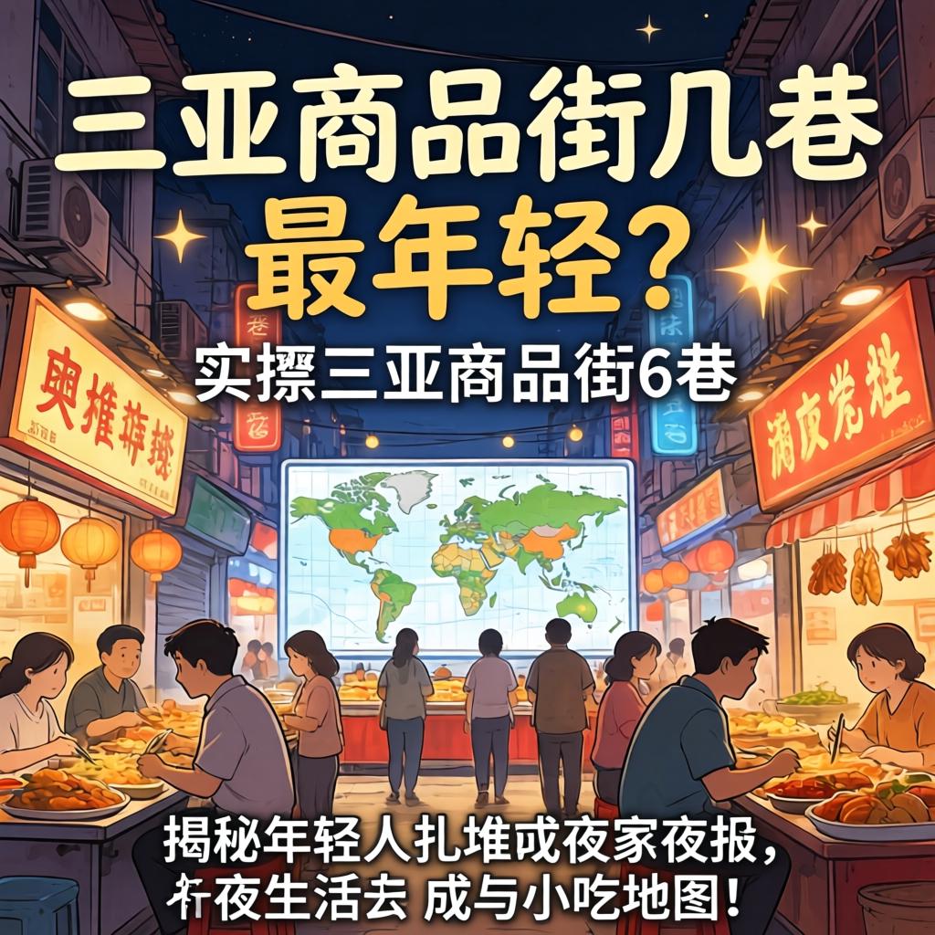 吴忠商品街几巷最年轻？实探吴忠商品街6巷，揭秘年轻人扎堆的夜生涯与幼吃地图！