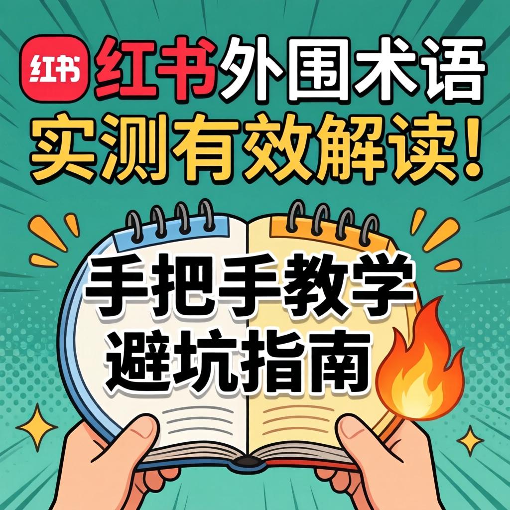 小红书外围术语_实测有用解读|手把手教学与避坑指南?