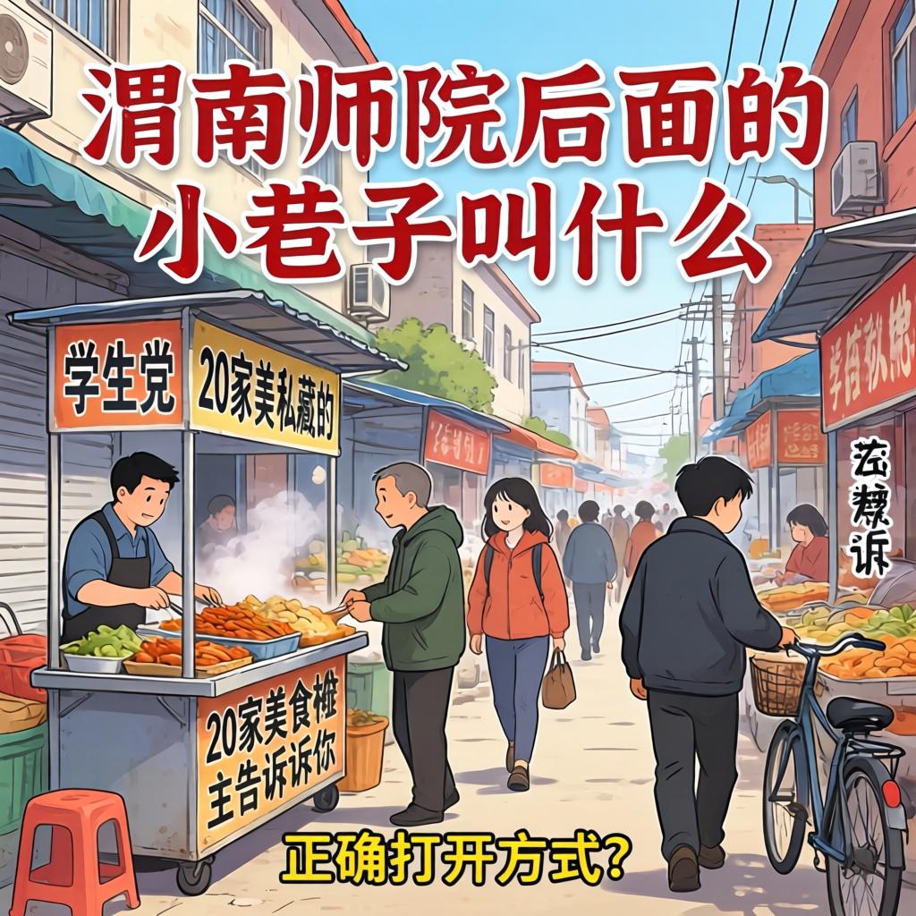 渭南师院后面的小巷子叫什么，学生党私藏的20家美食摊主告诉你正确打开方式？