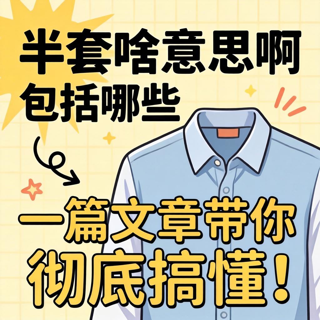 半套是啥意思啊包括哪些？一篇文章带你彻底搞懂！