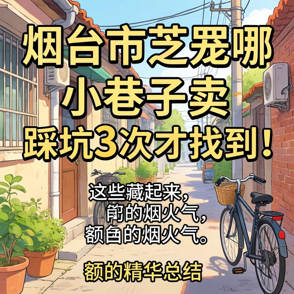 乌兰察布市芝罘哪有幼小路卖，踩坑3次才找到！这些藏起来的烟火气，额的精华总结