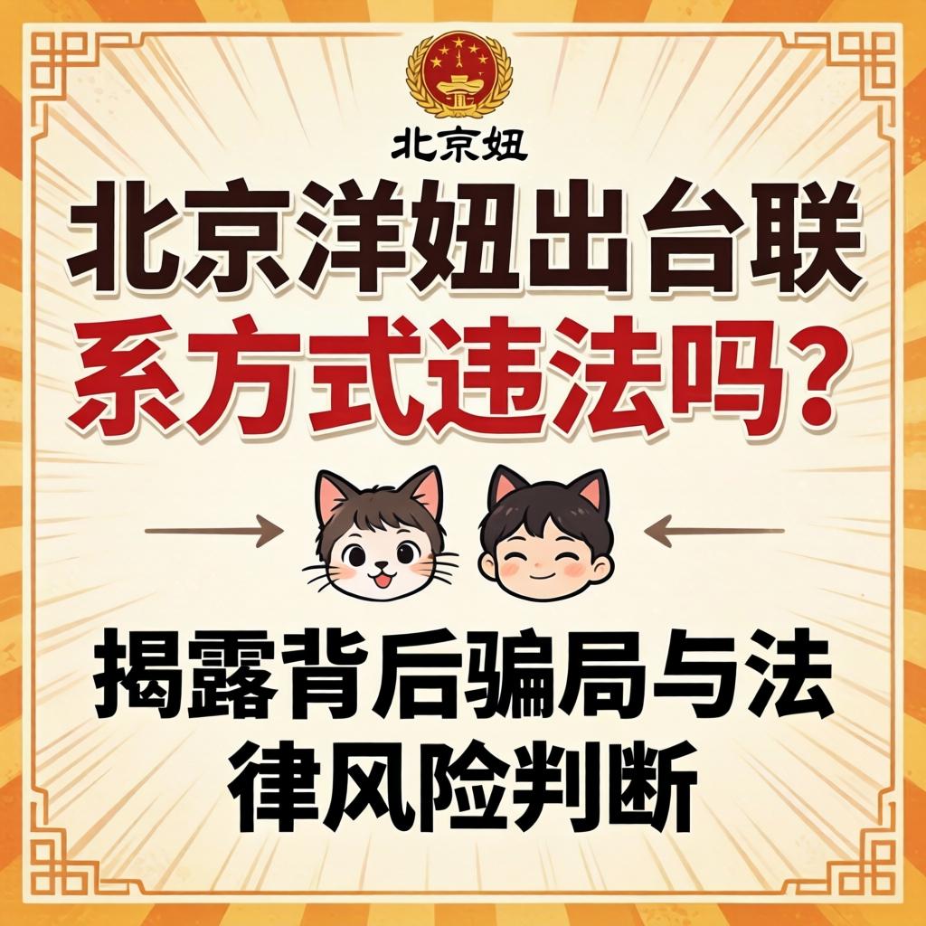 北京洋妞出台联系方式违法吗？告发背后圈套与司法风险
