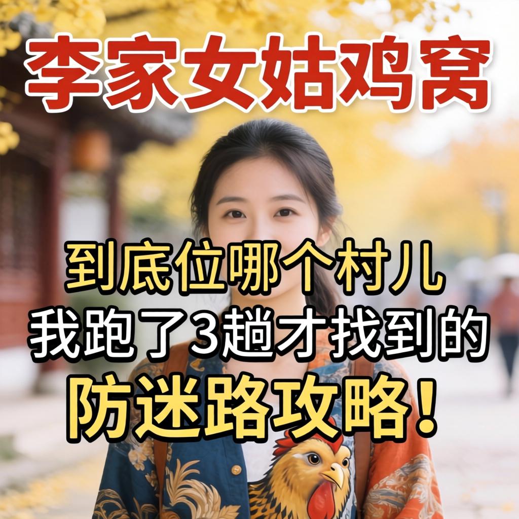 李家女姑鸡窝的具体地位到底在哪个村儿？,我跑了3趟才找到的防迷途攻略！