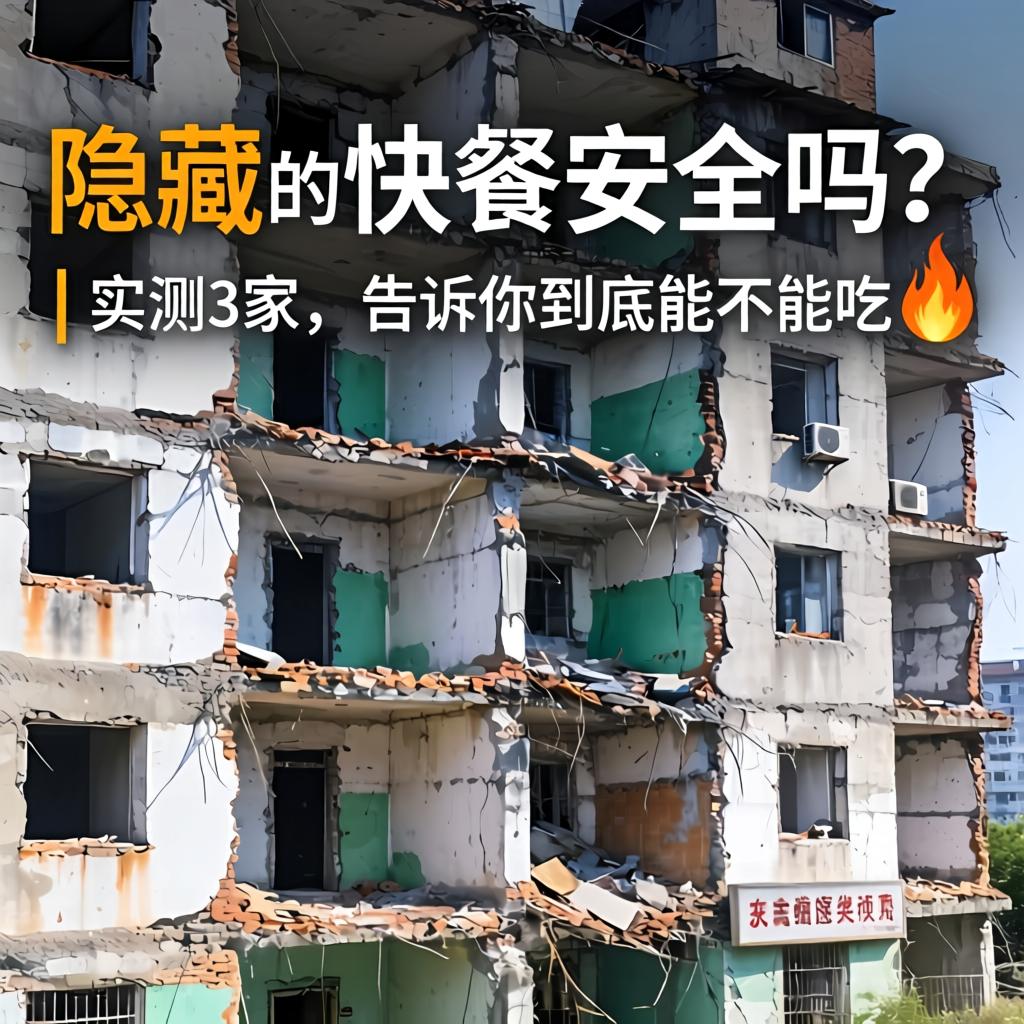 隐藏在拆迁房的快餐安全吗？| 实测3家，告诉你到底能不能吃?