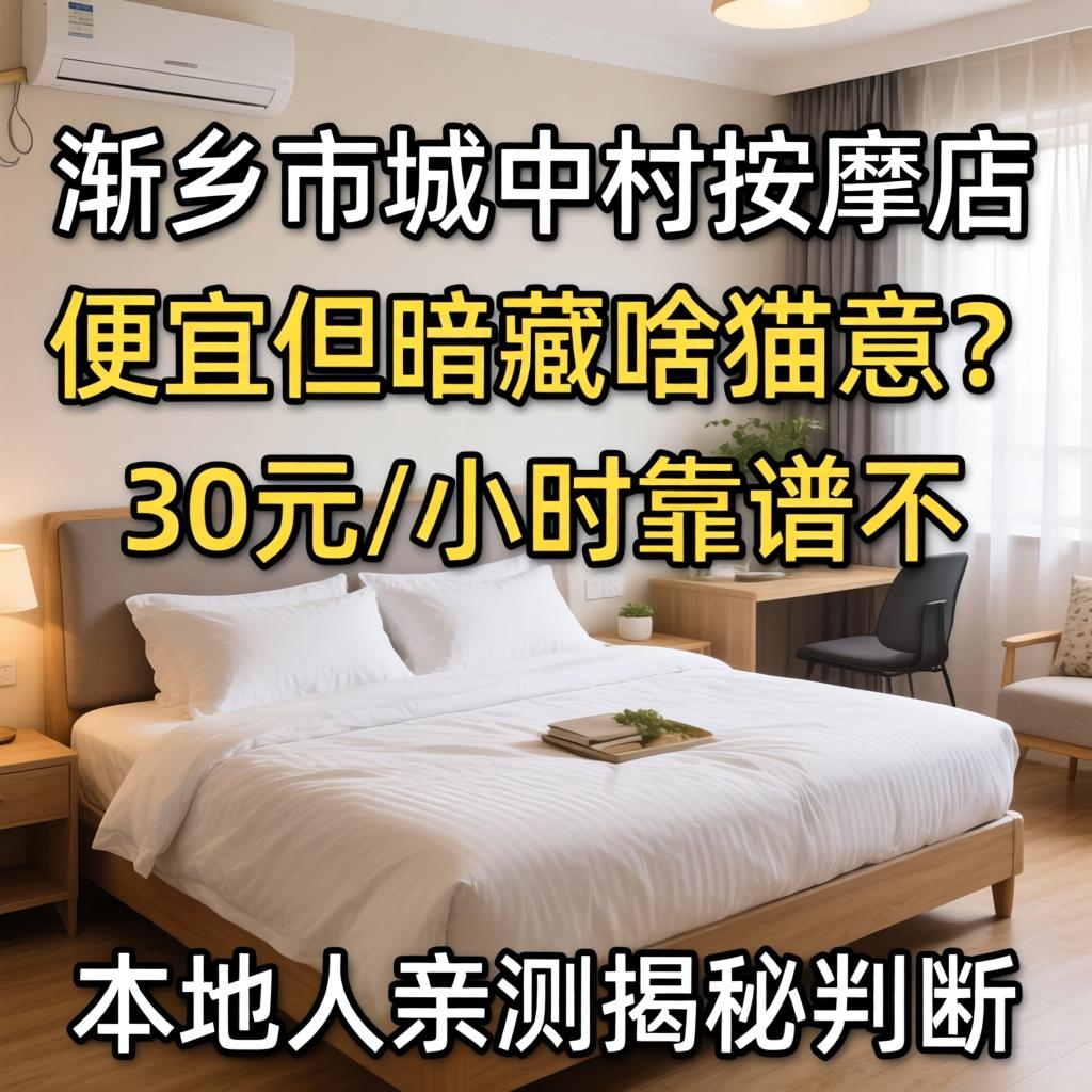 新乡市城中村按摩店，价格便宜但暗藏啥猫腻？30元/小时靠谱不，本地人亲测揭秘