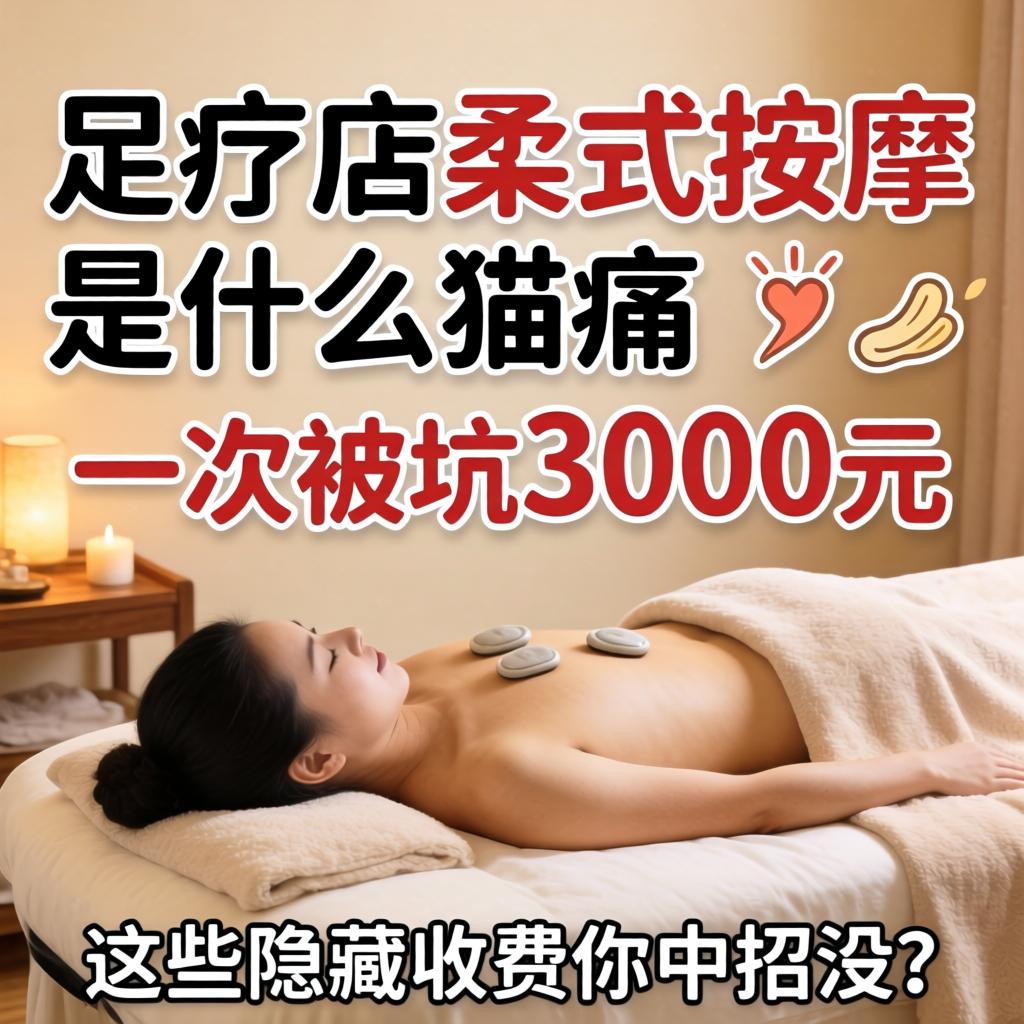 足疗店柔式推拿是什么猫腻，一次被坑3000元，这些暗藏收费你中招没？
